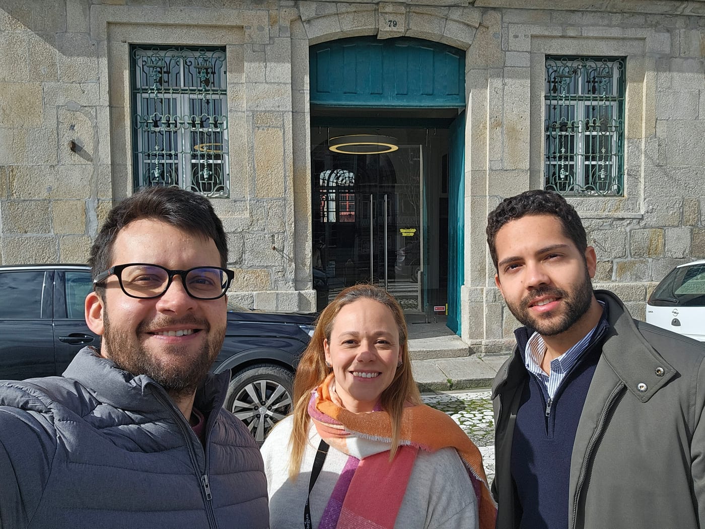 The Viv Europe team at an event