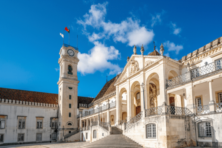 International students at the university of Coimbra