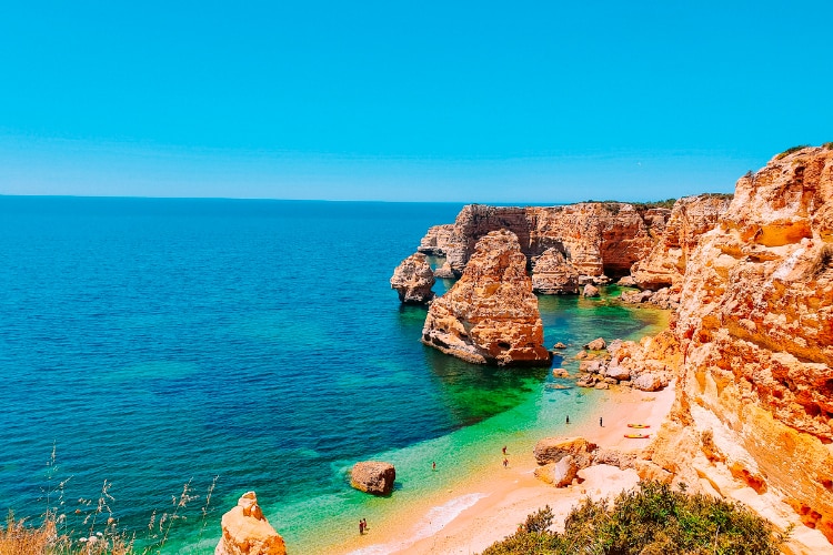 Pensioners often choose the Algarve in Portugal