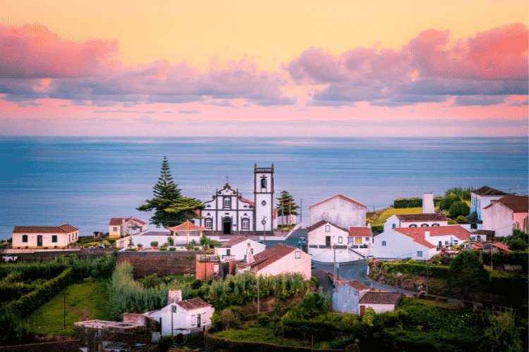 Santa Maria island Azores