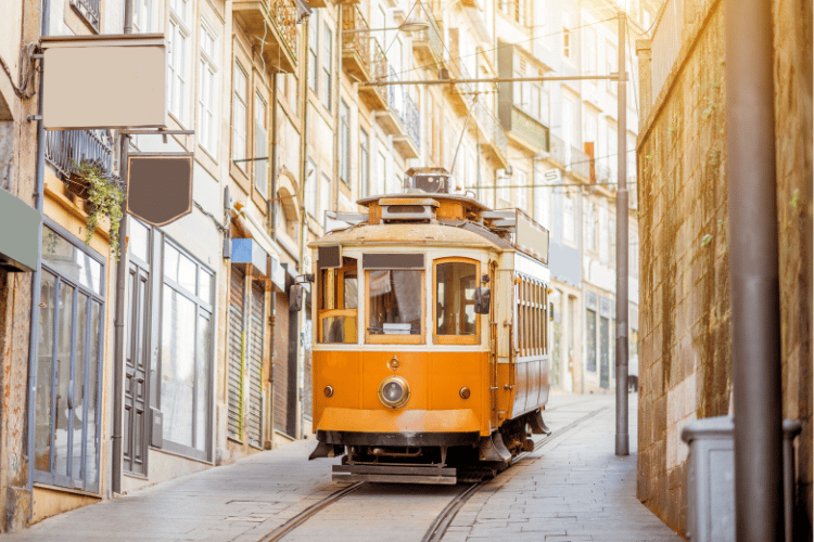 transporte público em Portugal e Espanha
