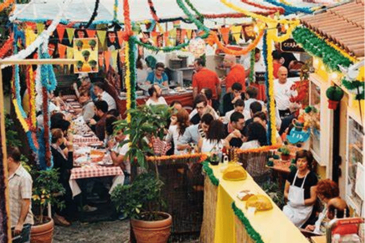 Festas juninas em Portugal celebre São João e outros Santos populares