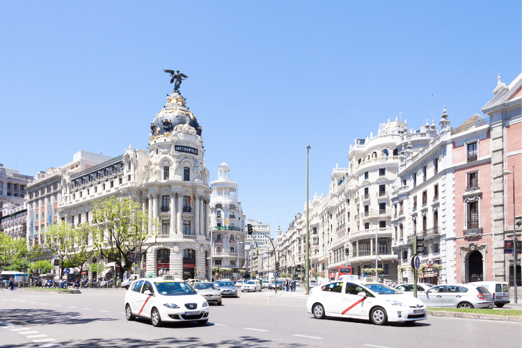 Driving-A-Car-In-Spain